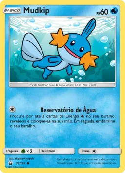 Mudkip 32 Tempestade Celestial