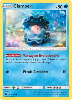 Clamperl 41 Tempestade Celestial