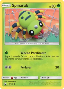 Spinarak 5 Tempestade Celestial