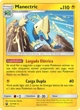 Manectric 52 Tempestade Celestial