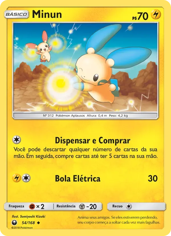 Minun 54/168 Tempestade Celestial