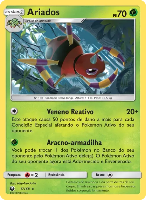 Ariados 6/168