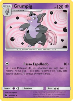 Grumpig 60 Tempestade Celestial