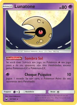 Lunatone 61 Tempestade Celestial