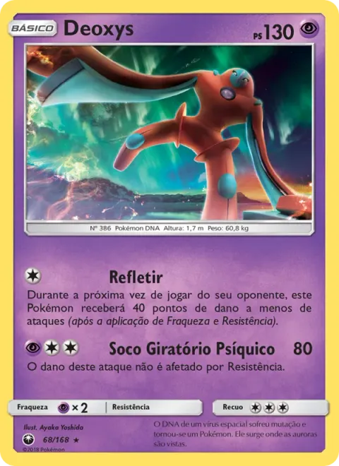 Deoxys 68/168
