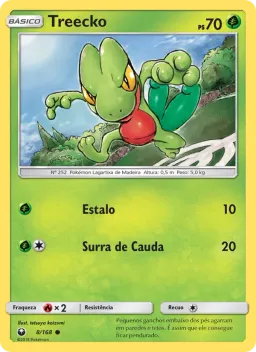 Treecko 8 Tempestade Celestial