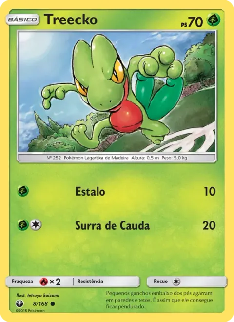 Treecko 8/168