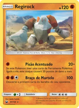 Regirock 80 Tempestade Celestial