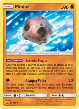 Minior 83 Tempestade Celestial