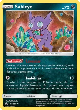 Sableye 88 Tempestade Celestial