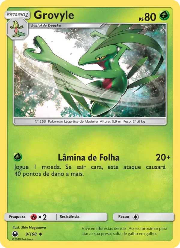 Grovyle 9/168 Tempestade Celestial