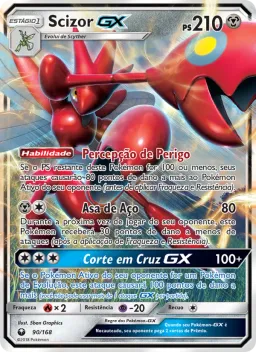 Scizor GX 90 Tempestade Celestial