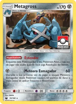 Metagross 95 Tempestade Celestial