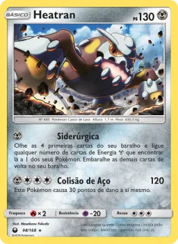Heatran 98 Tempestade Celestial