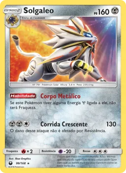 Solgaleo 99 Tempestade Celestial