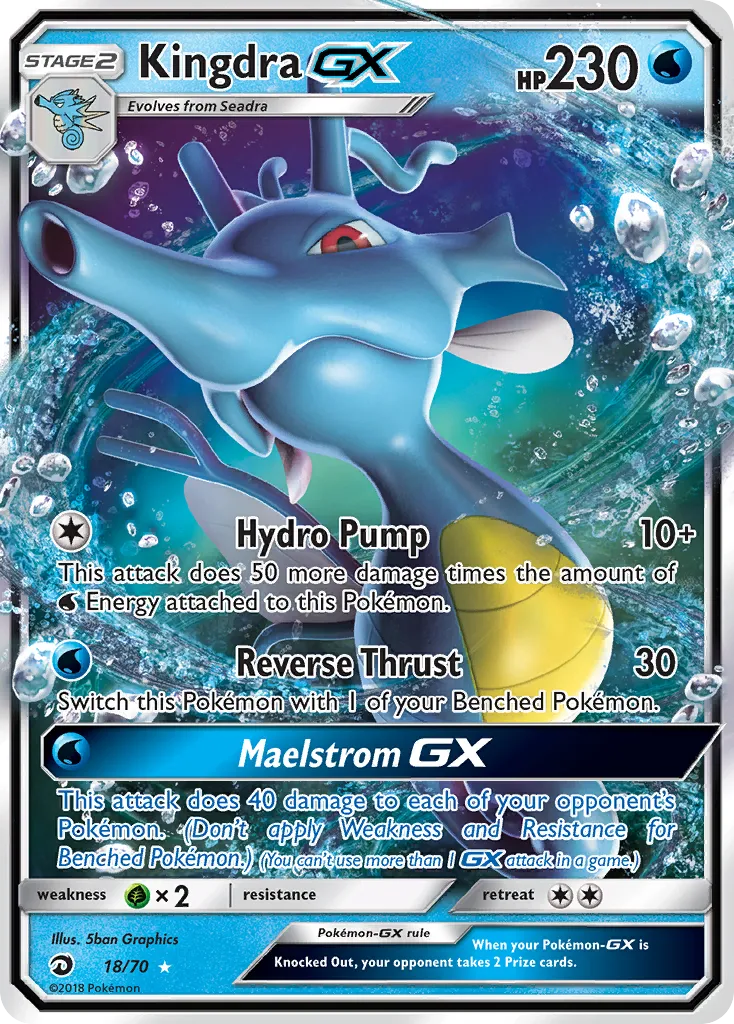 Kingdra GX 18/70 Dragões Soberanos