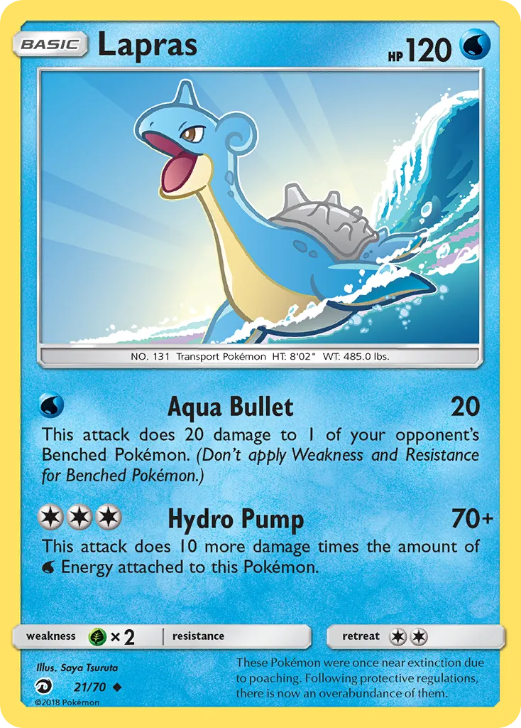 Lapras 21/70 Dragões Soberanos