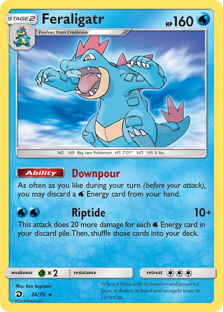Feraligatr 24/70 Dragões Soberanos