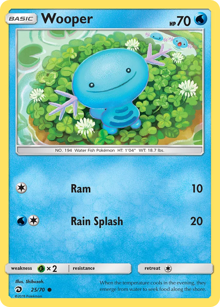 Wooper 25/70 Dragões Soberanos