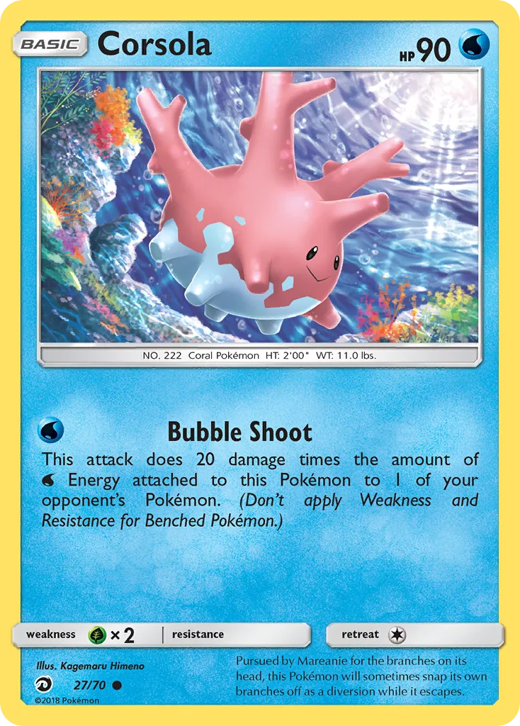 Corsola 27/70 Dragões Soberanos