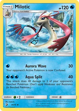 Milotic 29 Dragões Soberanos