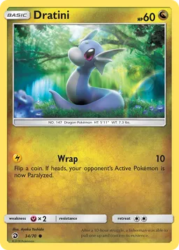 Dratini 34 Dragões Soberanos