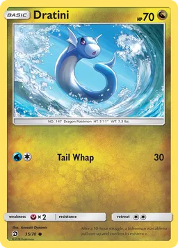 Dratini 35 Dragões Soberanos