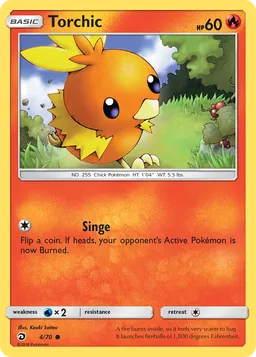 Torchic 4 Dragões Soberanos