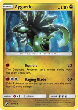 Zygarde 49 Dragões Soberanos