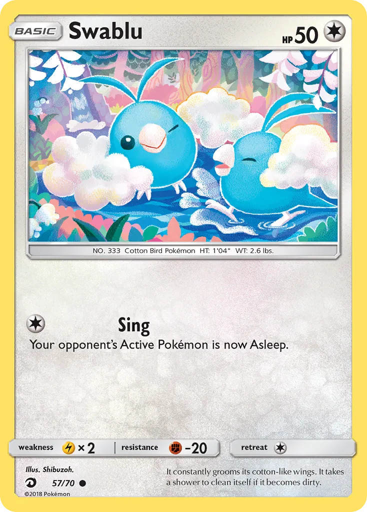 Swablu 57/70 Dragões Soberanos