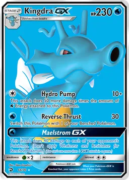 Kingdra GX 66 Dragões Soberanos