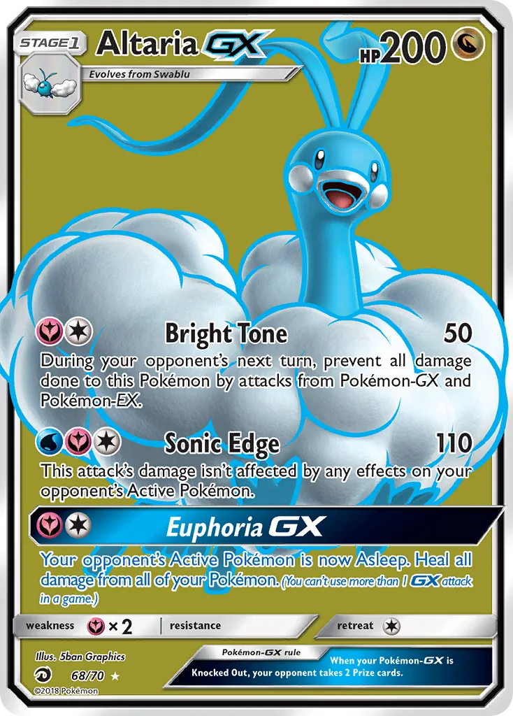 Altaria GX 68/70 Dragões Soberanos