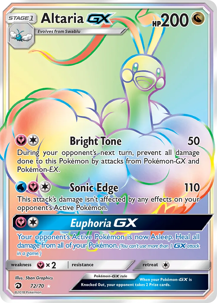 Altaria GX 72/70 Dragões Soberanos