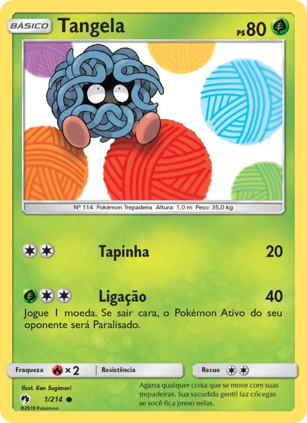 Tangela 1/214 Trovões Perdidos