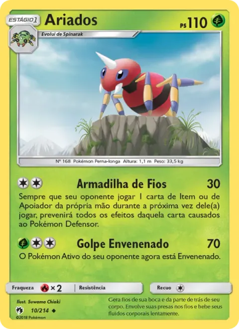 Ariados 10/214