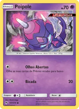Poipole 107 Trovões Perdidos