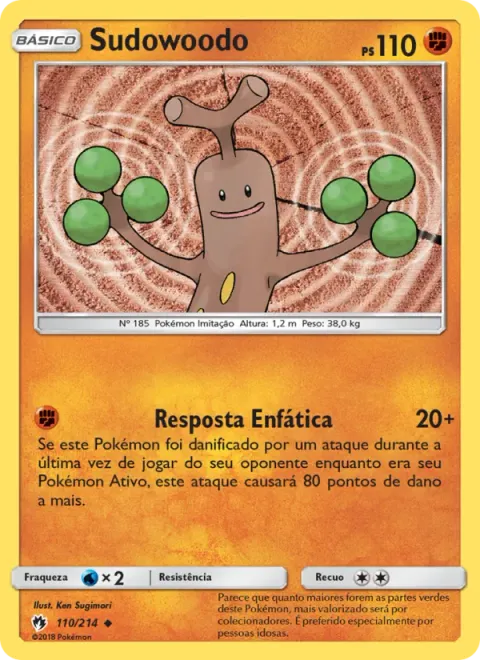 Sudowoodo 110/214
