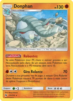 Donphan 112 Trovões Perdidos