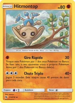 Hitmontop 113 Trovões Perdidos