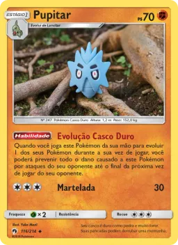 Pupitar 116 Trovões Perdidos