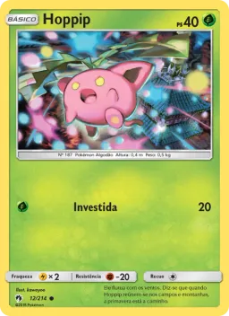 Hoppip 12 Trovões Perdidos