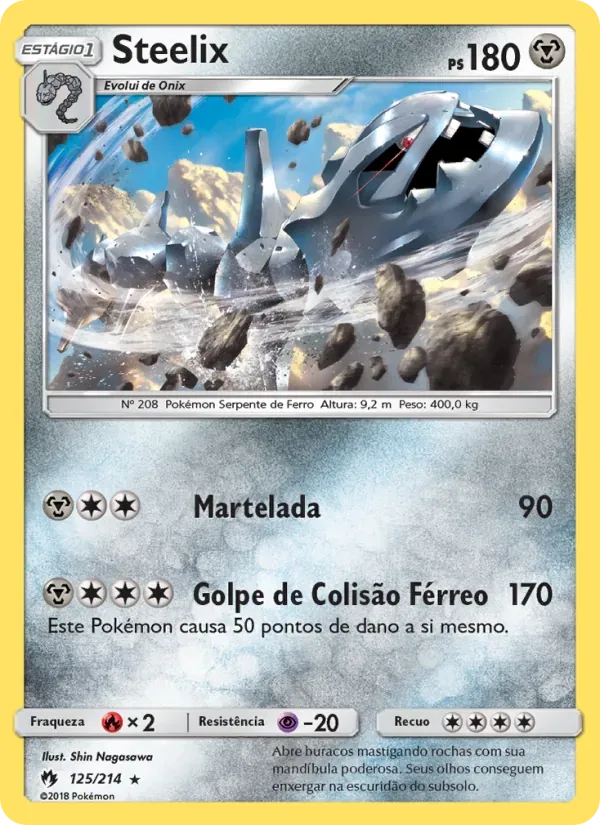 Steelix 125/214 Trovões Perdidos