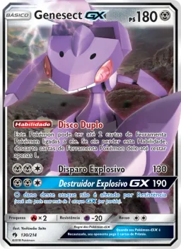 Genesect GX 130 Trovões Perdidos