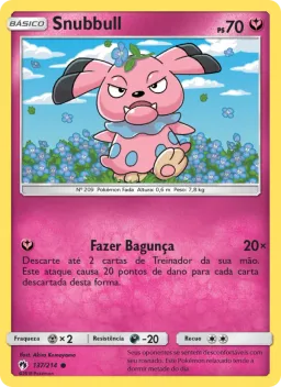 Snubbull 137 Trovões Perdidos
