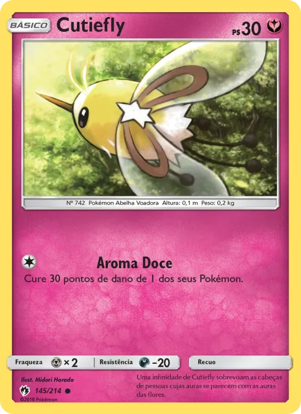 Cutiefly 145/214 Trovões Perdidos