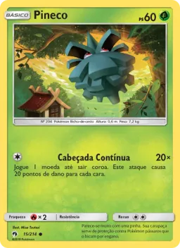 Pineco 15 Trovões Perdidos