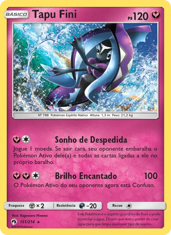 Tapu Fini 151/214 Trovões Perdidos