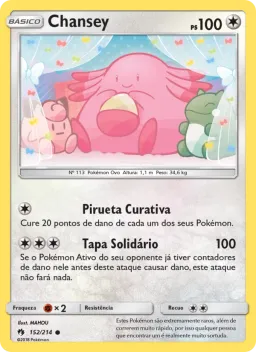 Chansey 152 Trovões Perdidos