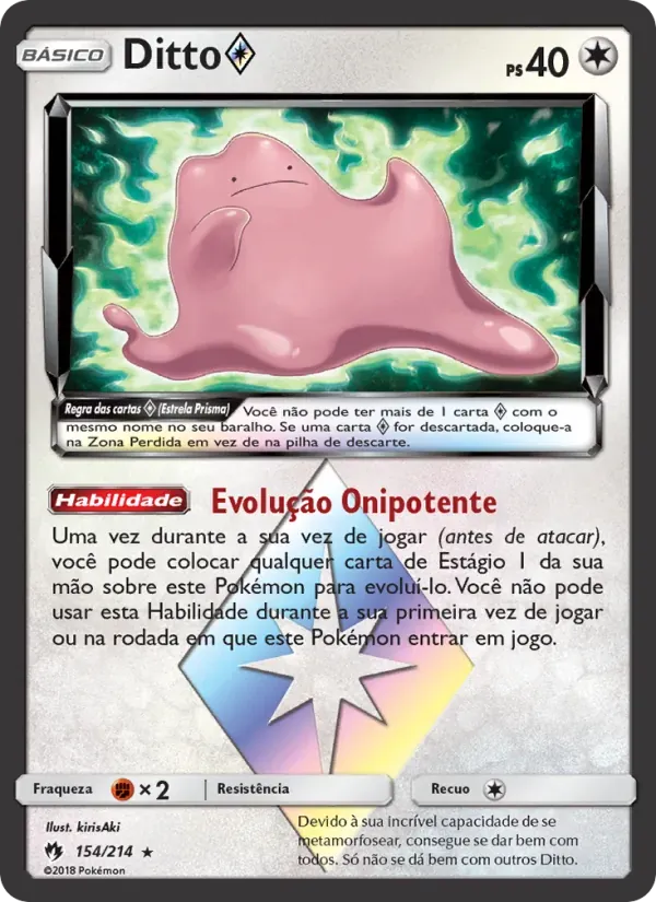Ditto ◇ 154/214 Trovões Perdidos