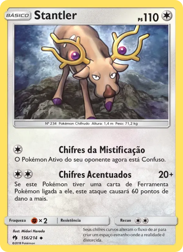 Stantler 156/214 Trovões Perdidos
